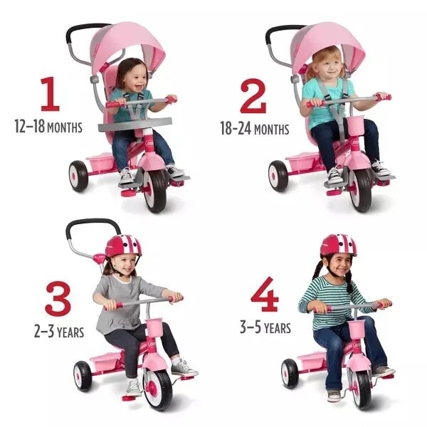Radio Flyer 4-in-1 Stroll 'N Trike