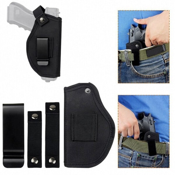 Universal Tactical Vapen Hölster Vapen Väska för Alla Size Handvapen