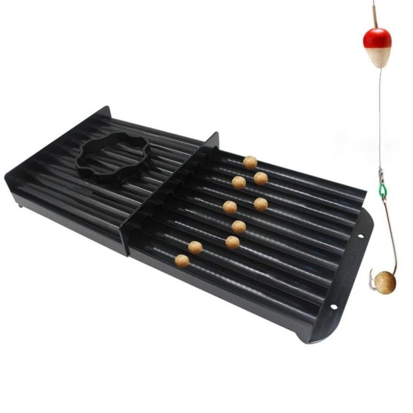 Boilie Roller European Style Bait Roller Sort PP Materiale Fiskeri Værktøj