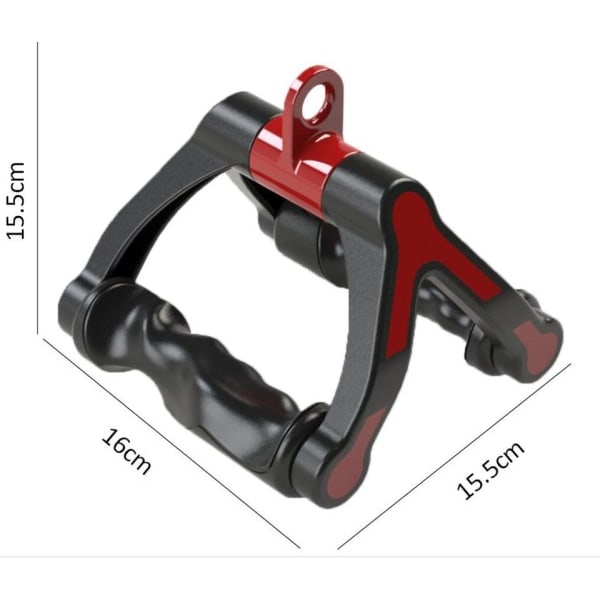 V-formet Roing Bar 360°Roterende V-håndtak Biceps Triceps Rygg Trening T-stang