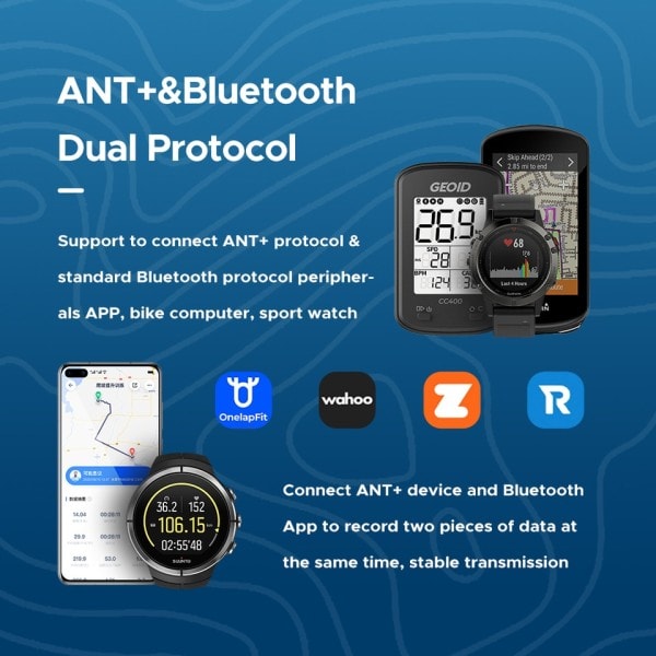 Cykel Hastighet Kadens Sensor ANT+ Bluetooth GPS Cykling Dator Dubbel Sensor för Magene Väg cykel MTB Cykel Tillbehör