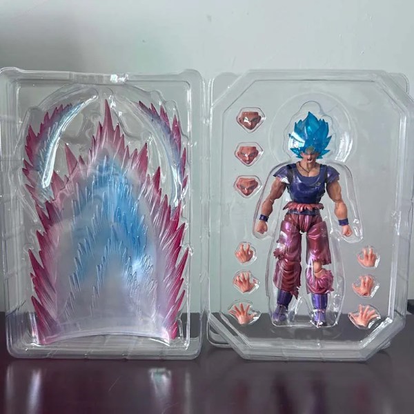 Super Saiya Anime Action Figurer Modell Leker