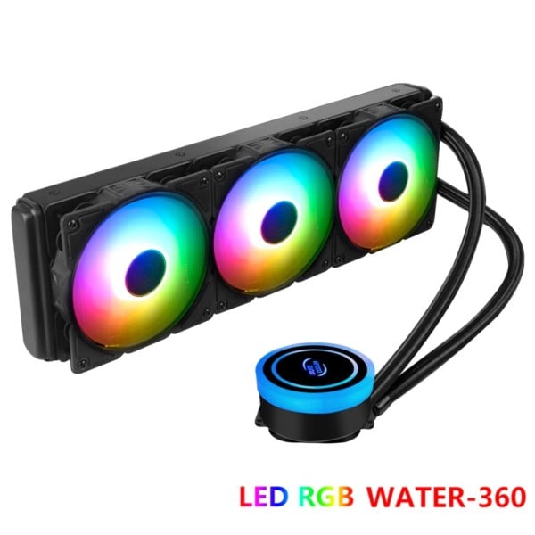 Vesi jäähdytin suoritin tuuletin 120mm 240mm 360mm suoritin jäähdytin RGB integroitu jäähdytin prosessori jäähdytin