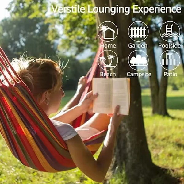 Utomhus Swing Net Hed Anti Rollover Randad Hängande Stol Hängmatta