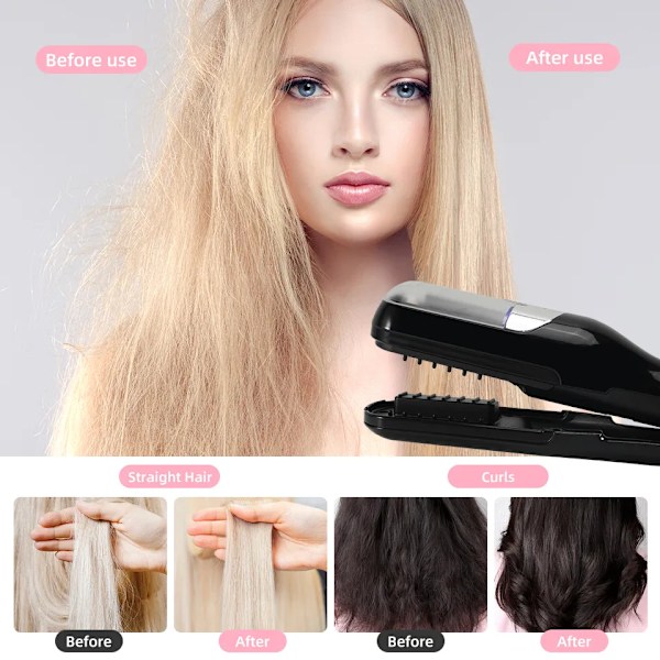 Hius Hurjatut päät Leikkuri Lataus Ammattimainen Hiusten leikkuri Smooth End Leikkaus Clipper Beauty Set