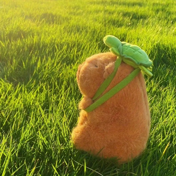 23 cm Capybara Plys Simulering Capibara Anime Fluffy Legetøj