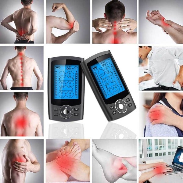 24 tilaa 20 intensiteetti sähkö stimulaatio hieronta lihas EMS terapia