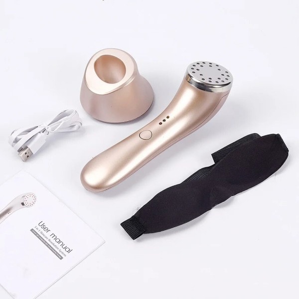 Infraröd värme rött ljus ansiktsbehandling maskin led foton terapi kollagen stimulering anti åldrande huduppstramning skönhet massage
