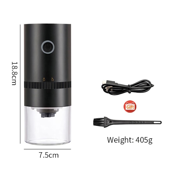 Kaffe kværn TYPE-C USB Opladning Professionel Keramisk Kværn Kerne Kaffe Bønner Mølle kværn