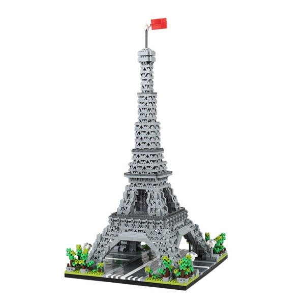 Big Ben Micro Mini Block Byggeklodser til voksne arkitektur legetøj sæt eiffeltårnet klodser