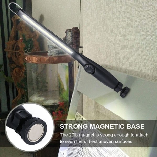 LED Work Light USB Rechargeable COB Work Light Portable Magnetic Tradless Inspection Light