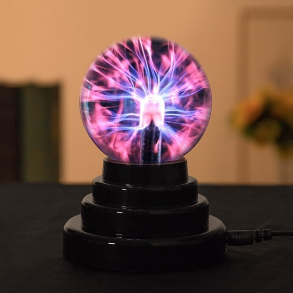 Magic Glass Plasma Pall Sphere Lightning Party USB Glitter lamppu