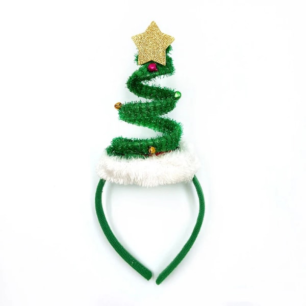 Vår jul träd pannband barn jul hår båge noel tillbehör jul nöjen inredning