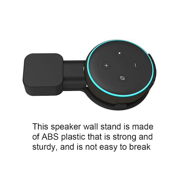 Vägg fäste För Amazon Echo Dot 3rd Gen Bord Stativ För Alexa Echo Dot 3 Smart Speaker Med Screwless Cable Management