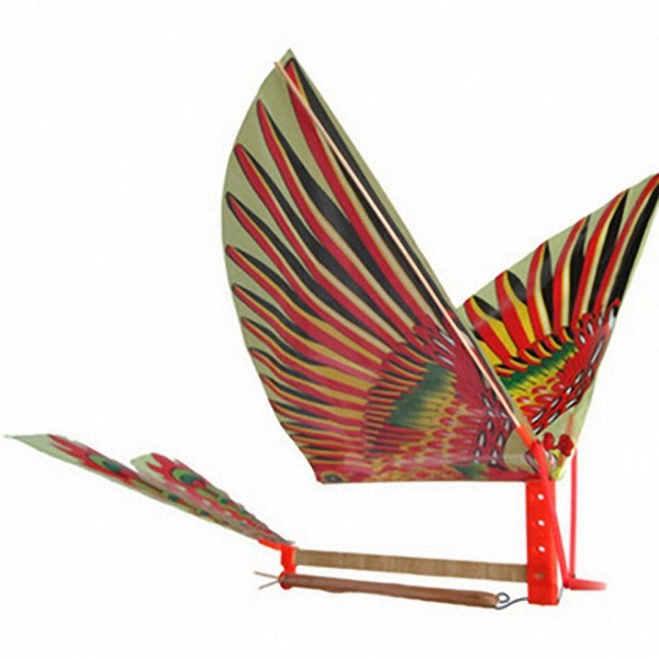 1 stk modeller vitenskap brett spill diy gummi band kraft håndlaget bionic luft fly fugler design modeller vitenskap leker