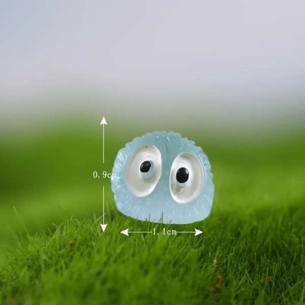 20 stykker Lysende Briketter Alfer Sort Ball Sprite And Figurine Hjem Dekor