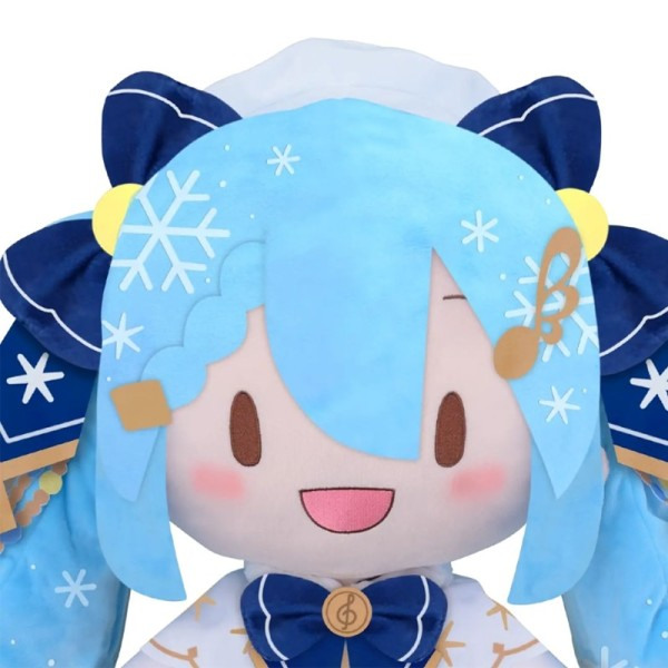 Big Size 50CM Hatsune Miku Plush Toys 2021 Snow Future Miku FUFU Figurine Plush Toys
