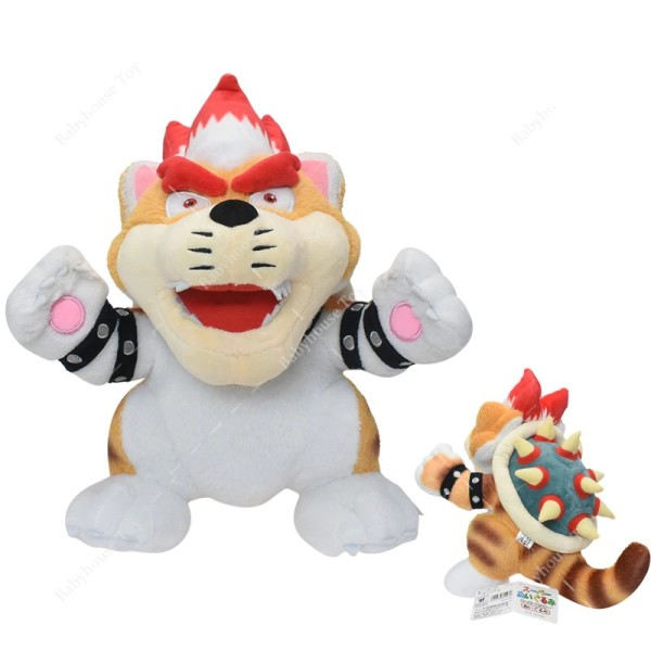 Anime Plush Toy Meowser plys blød dejlig God Kvalitet fyldt energi Fødselsdag Gave Action Plushie