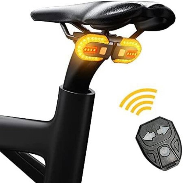 Cykel Vrid Signal Bakre Ljus LED Cykel Lampa USB Uppladdningsbar Cykel Trådlös Ljus Bak MTB Bakljus