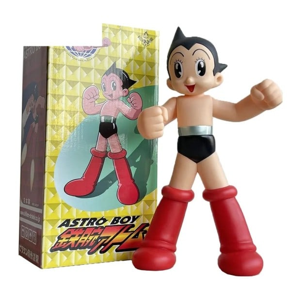 Anime AstroBoy Mighty Atom Large Figure Atom Movable Action Figures PVC Staty Collection Modell Leksaker