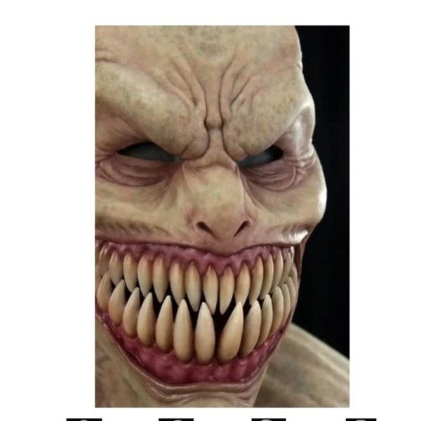 Halloween Skräck Huvudbonader Latex Clown Mask Djävulen Ansikte Omslag Terror Cleepy Halloween Mask
