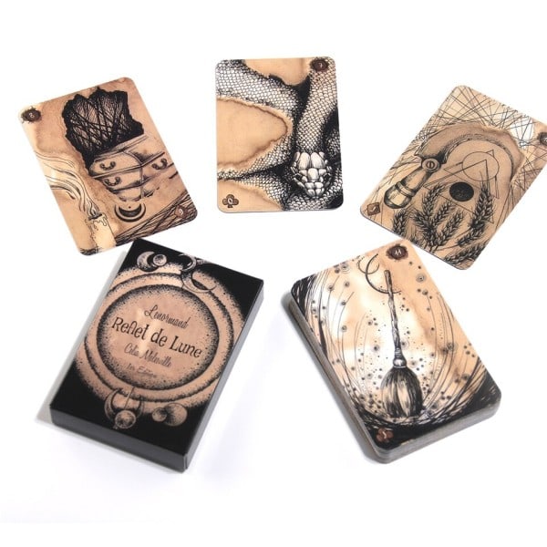 Lenormand Reflet De Lune Lenormand Kort Tarot Kort Däck Oracle Kort spel