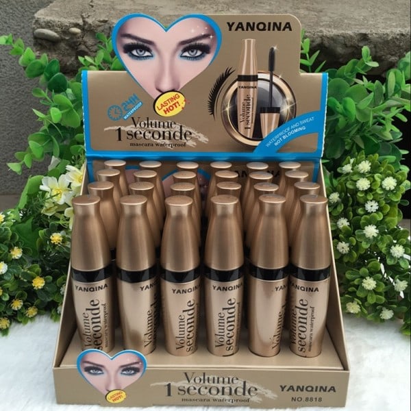 1 stk Mode 4D Mascara Vandfast Mascara Makeup Øjenvipper Tykke Krølle 4D Silke Fiber Mascara