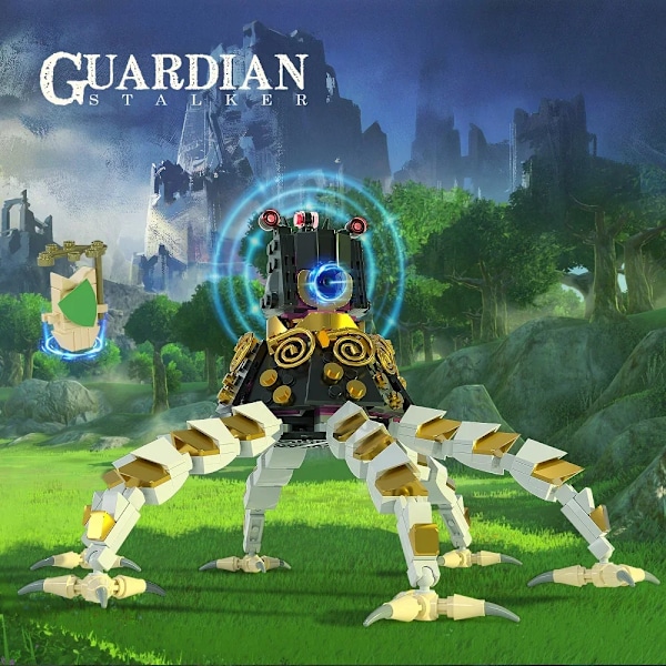 Breath The Wild Guardian Building Blocks For Zeldaed Tears of the Kingdom Octopus Bricks Kid lelut