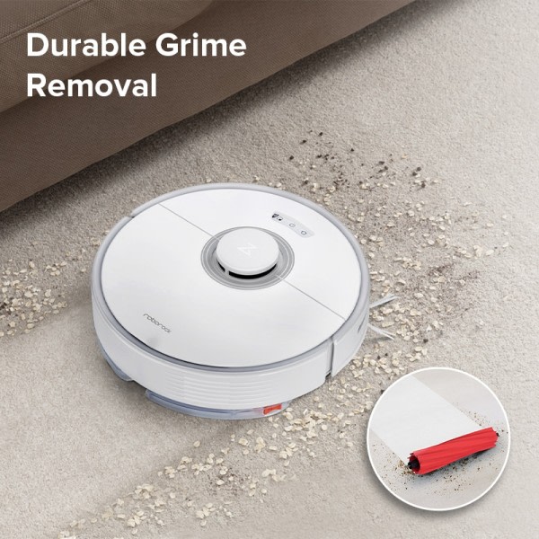 Max Robot Støvsuger 4200Pa Sug Kraft Sweep og Wet Mopping WiFi App Control