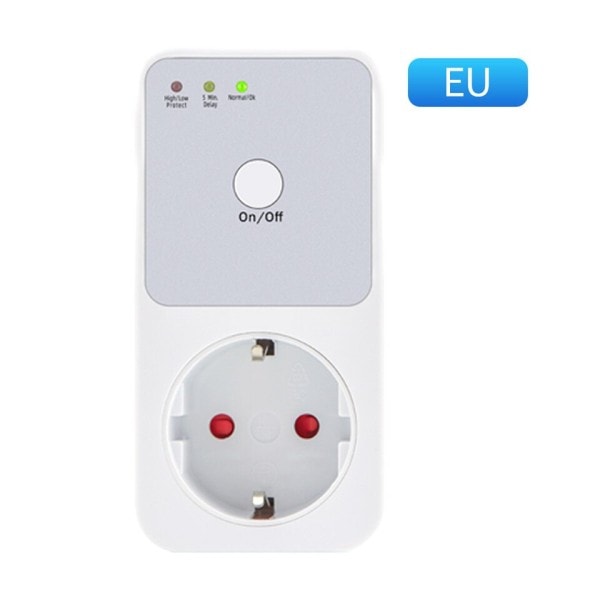 Automatisk Spænding Beskytter Socket Switcher AC 220V Power Surge Safe Protector