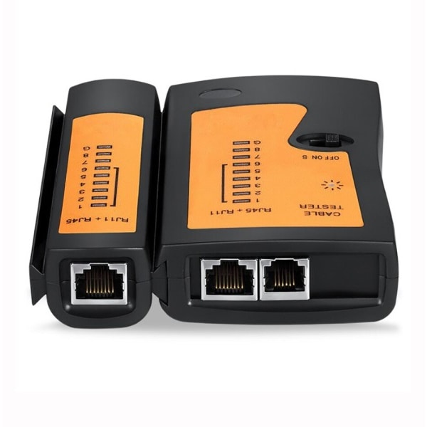 Kaapeli lan testeri verkko kaapeli testeri RJ45 RJ11 RJ12 CAT5 UTP LAN kaapeli testeri verkko työkalu
