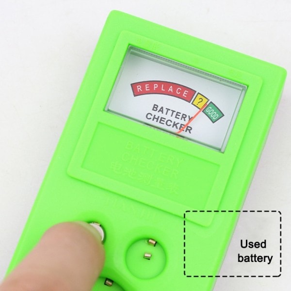 3 V knap batteri tester bærbar ur ur celle måleværktøj