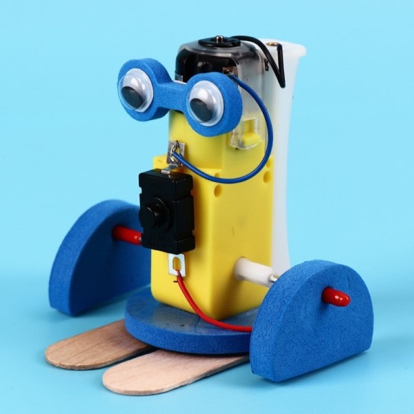 Elektrisk Gör-det-själv Sammansatt Modell Ming Crawling Robot Kit Mini Science Technology Leksak