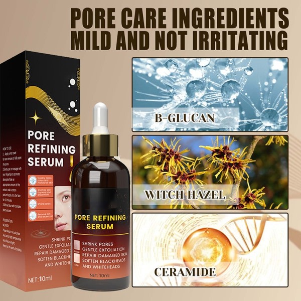 Effektiv porer fjerner pore krympe serum krympe oppstramming minimering