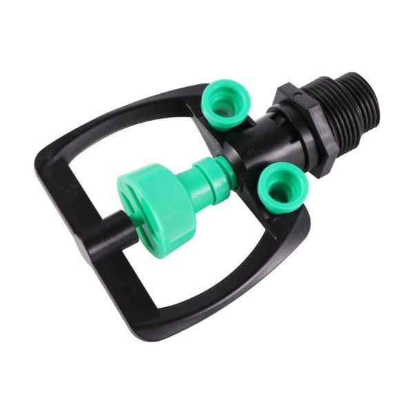 Keski etäisyys automaattinen 360 astetta pyörivät sprinklerit 1/2" 3/4" uros kierre