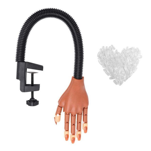 Negle øve finger led simulering af den rigtige menneskelige hånd struktur kan bøjes frit kunstig hånd model