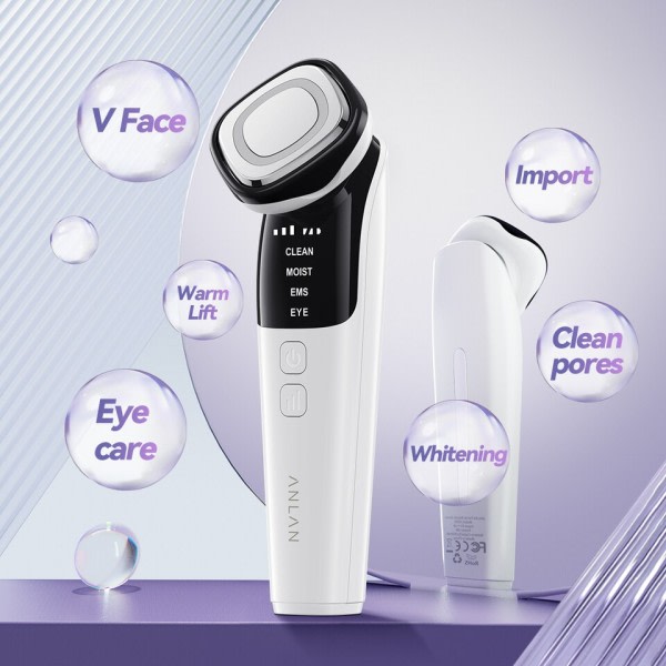 Ansiktsbehandling Skjønnhet Enhet Lite Eye Massager Mikrostrøm Ansiktsløfting Rynkefjerner