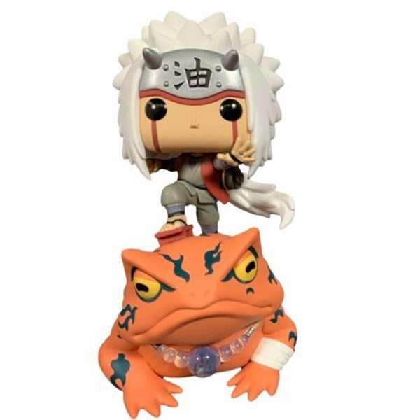 Naruto JIRAIYA PÅ TOADITACHI MED KÅR Het Ämne Vinyl Figur Dockor Action Leksaks Figurer Modell Leksaker