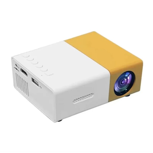 Mini LED Projektor 1000 Lumen 320x240P HDMI-kompatibel USB Lyd Hjem Media spiller