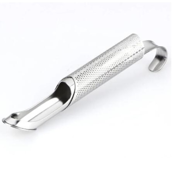 Rustfritt stål Te Infuser Creative Rør Design Metal Te Sil