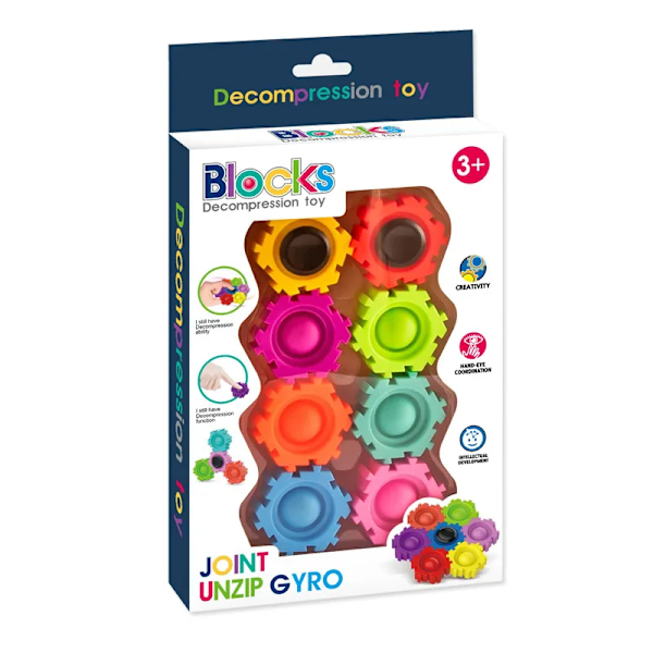 Design Dekompression Anti gnaver Spil Push Bubble Pop