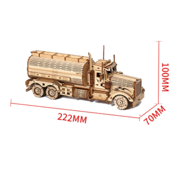 3d træ damp tog model legetøj børn byggeklods puslespil lind montage simulering køretøj tog
