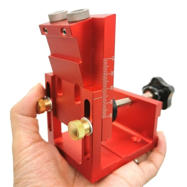 9,0 mm aluminium diagonal hål stans lokalisering stift fixtur ficka borrning guide