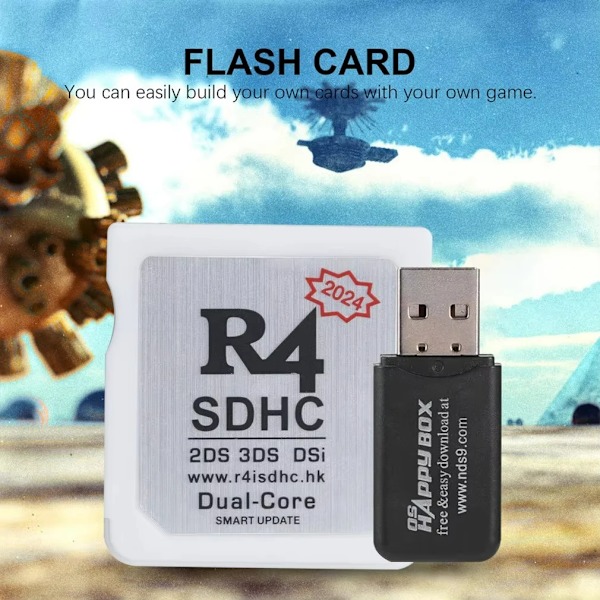 R4 SDHC Adapter Sikker Digital Hukommelse Kort Brænding Kort Spil