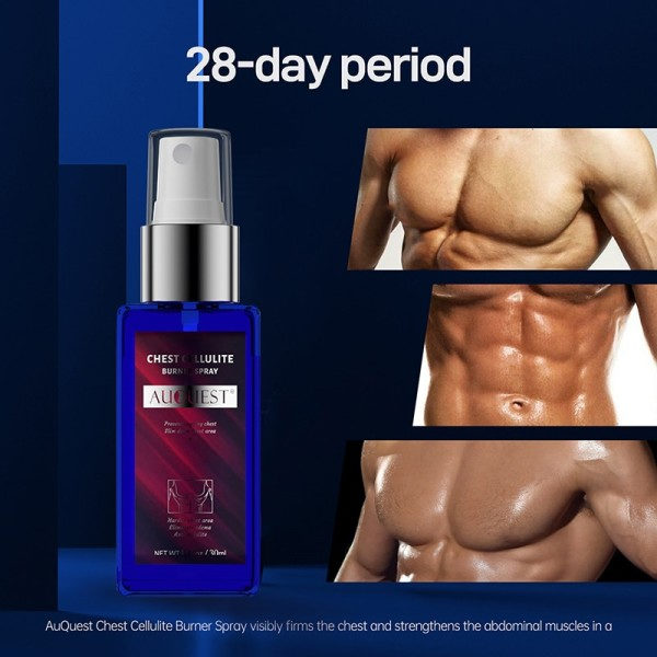 Män Bröst Shaper Spray Celluliter Remover Gå ner Vikt Blankning Bröst Make Sexig Kropp Fett Bränning