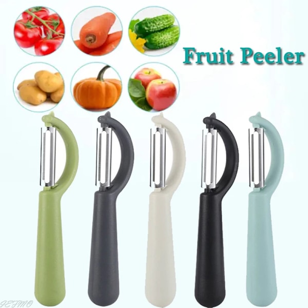 1 bit frukt och grönsaksskalare, rostfritt stål skalare,Creative Peeler