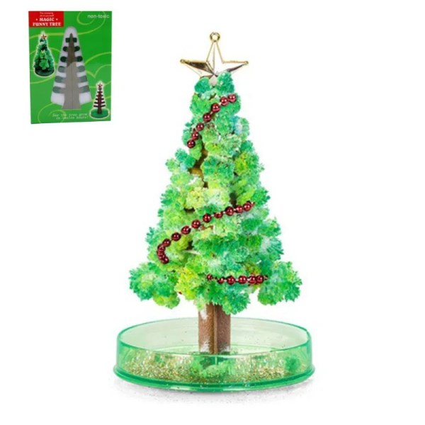 Taika kasvava joulu puu tee-se-itse hauskaa joulu lahja lelu aikuisille  lapsille koti festivaali juhla sisustus rekvisiitta mini puu d5f5 | Fyndiq