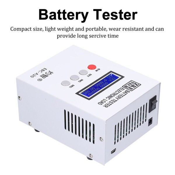Akku testeri 30V 20A 85W litium lyijyhappo akku kapasiteetti testeri