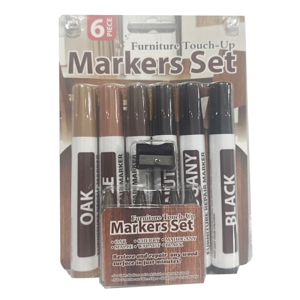 12 stykker Møbler Touch Up Kit Markers Amp Filler Sticks