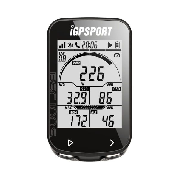 GPS Cykel Dator BSC100S Cykel Trådlös Hastighetsmätare Cykel Digital Stoppur Cykling vägmätare